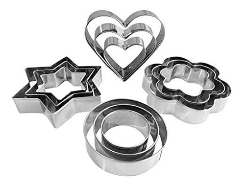 Cortes De Galletas De Metal Set - Star Cookie Cutter R23tk