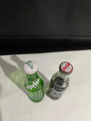 Coca Cola Sprite Mini Botellita Precio Por Ambas (Usado)