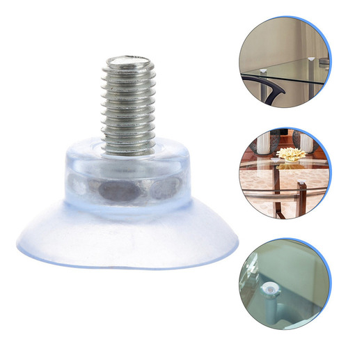 Ventosa De Mesa Con Tornillo De Vidrio Anticolisión, 8