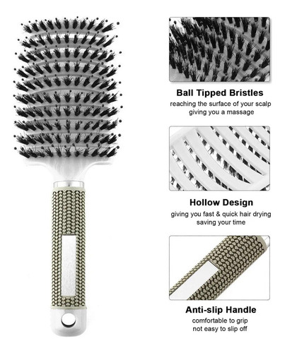 ,q Pantalones Cortos For Cepillar El Cabello Grueso Y