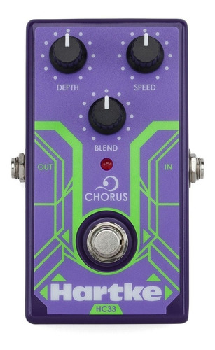 Pedal Chorus Analógico Para Bajo Hartke Hc33 Oferta!!