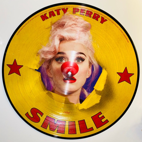Katy Perry - Smile Vinilo Picture Disc Nuevo Obivinilos
