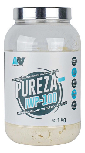 Proteína Aislada Pureza Iwp-100 Advance Nutrition Sabor Sin sabor