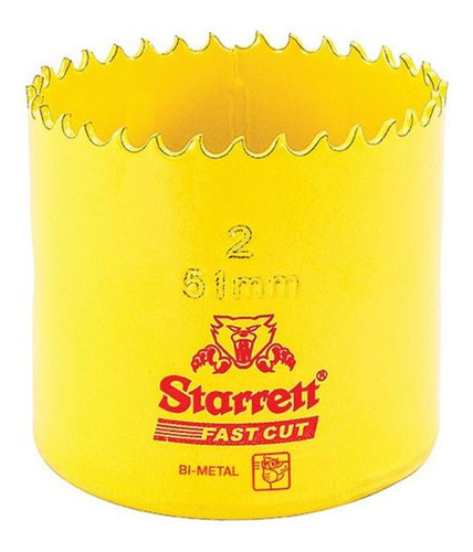 Serra Copo Aco Rapido Starrett 51mm Fch0200-g