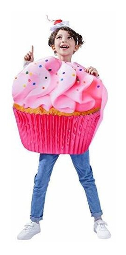 Dress Up America Cupcake Costume For Kids - Sugar Sweet Pink