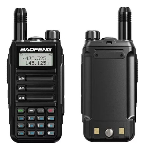 Rádios Comunicador 80km Uv16 Microfone Ip55 Prova D'água