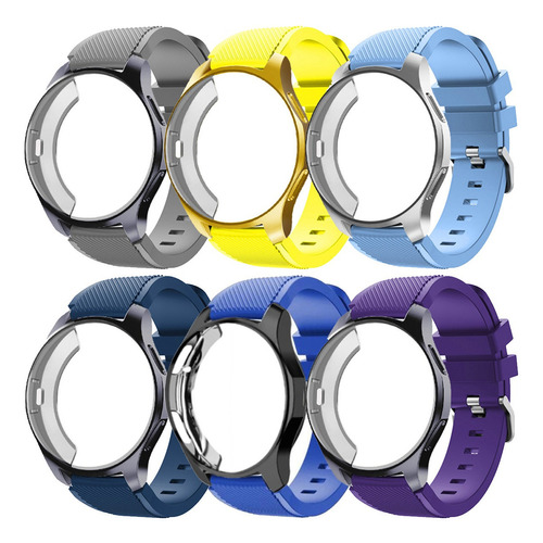 6 Correas Y Cajas Para Samsung Galaxy Watch, Gear S3 / S4