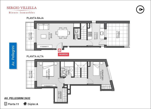 Imagen 2 de 8 de Departamento En Venta Tipo Dúplex De 2 Dormitorios En Rosario