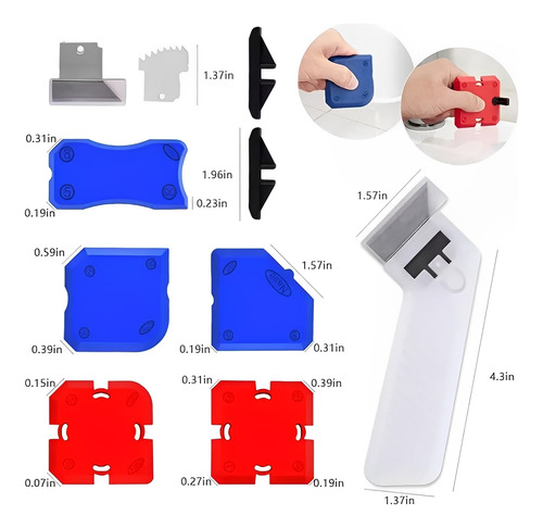 Kit Para Aplicar Silicon Acabados De Silicon Herramientas