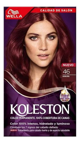 Tinte Para Cabello Koleston 46 Borgoña