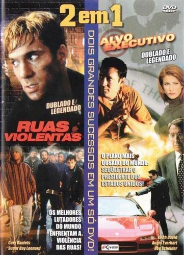 Dvd 2 Em 1 - Ruas Violentas - Alvo Executivo