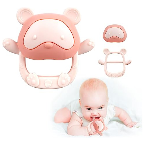 Teething Toys For Babies 0-6 Months, Detachable Baby Te...