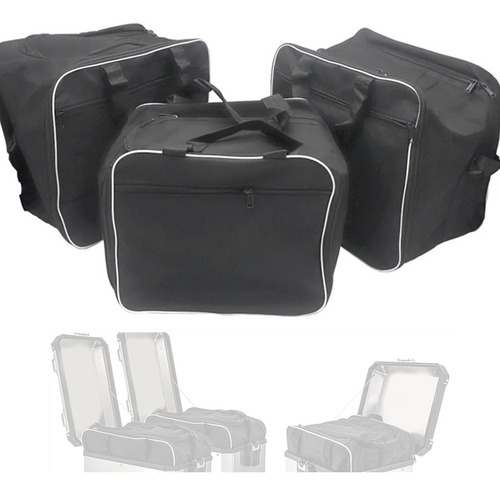 Bolsa Interior Lateral, Bolsa Impermeable Compatible Con 3 P