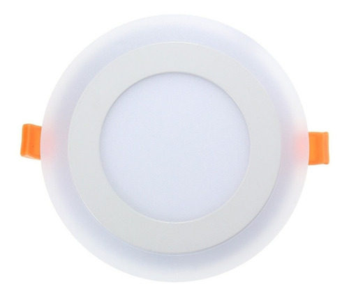 Lampara Led Empotrada 12+3 6500k Circular Amarillo Lam-182