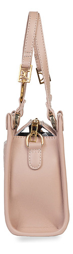 Bolsa Satchel Cloe Aramti Chico Color Nude