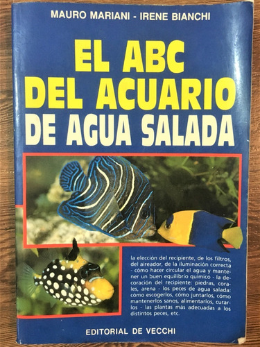 El Abc Del Acuario De Agua Salada . Usado