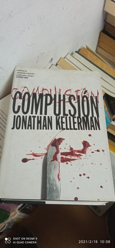 Libro Compulsión. Jonathan Kellerman