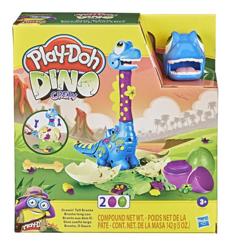 Masas Y Plastilinas Play-doh Dino Crew Cuello Largo