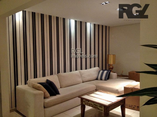 Apartamento Com 3 Dormitórios Para Alugar, 199 M² Por R$ 8.800,00/mês - Ponta Da Praia - Santos/sp - Ap0513