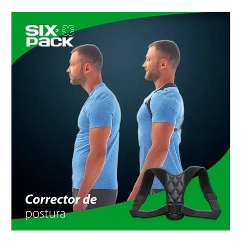 Corrector De Postura Espalda Hombre Mujer Ajustable Sixpack