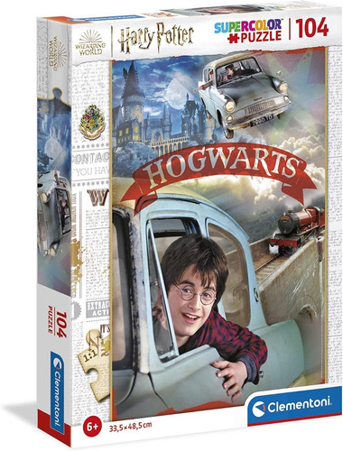 Rompecabezas Harry Potter 104 Pz Clementoni Hogwarts Express