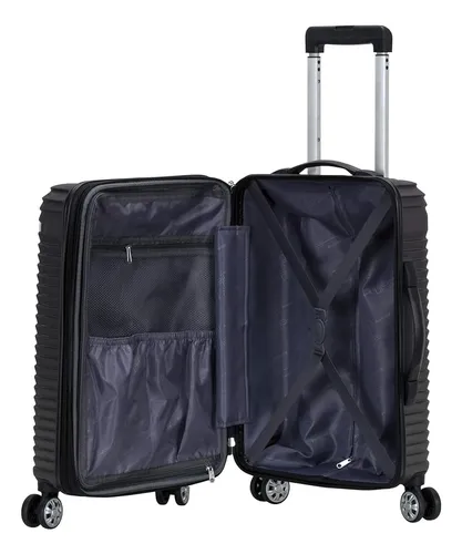 ~? Rockland Star Trail Hardside Spinner Wheel Equipaje, Gris