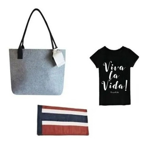 Elle Bolso Paruolo + Remera Ona + Toallón