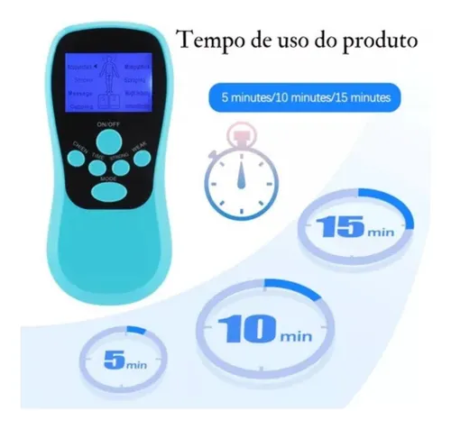 Gimnasia Pasiva 8 Electrodos Recargable