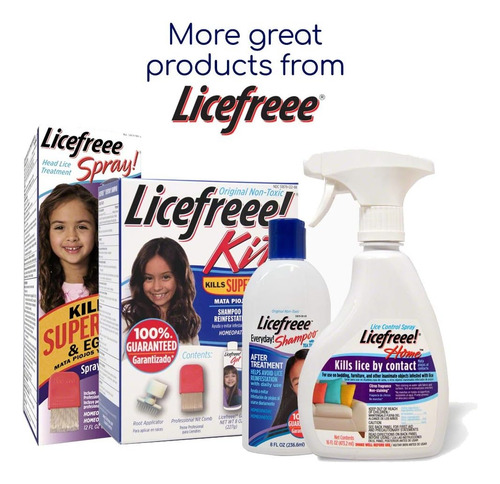 Spray En Aerosol Instantáneo Para Piojos. Licefreee