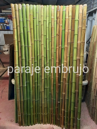 Cercos De Caña A Medida Tacuara Bambu Pergolas. Envios (Usado)