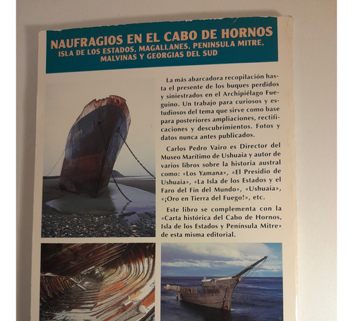 Naufragios En El Cabo De Hornos, Lic.carlos Pedro V (Usado)