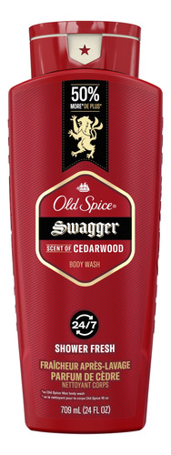Old Spice Swagger Cedarwood Scent, Gel De Baño Para Hombres