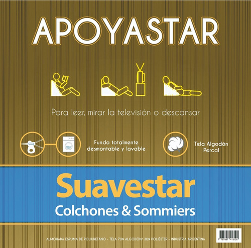Almohada Triangulo De Espuma Apoyastar Suavestar