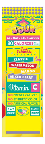 Arizona Sour Fruit Snacks Mixed Lemonade 255g Americano