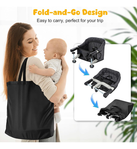 Silla De Sujeción De Mesa Para Bebé Silla De Sujeción De Mesa Para Bebé Gris