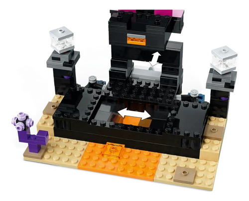 Kit De Construcción Lego Minecraft Combate En El End 21242