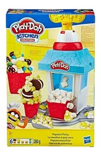 Play-doh Fiesta De Popcorn Original De Hasbro