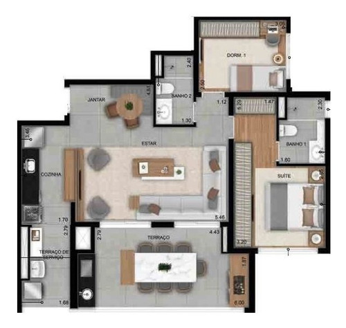 Imagem 23 de 27 de Apartamento À Venda No Bairro Butantã - São Paulo/sp - O-23498-38911