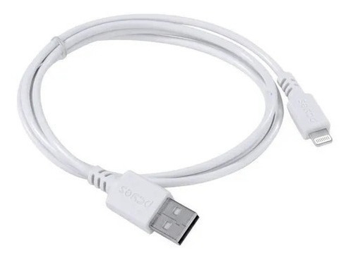 Cabo Usb Para iPhone 1m Certificado Mfi Pcyes Cor Branco