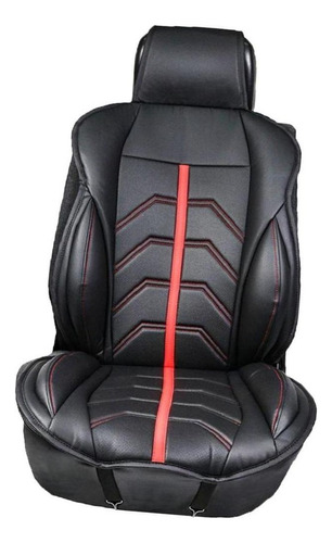 Cojines De Asiento Delantero Con Reposacabeza De Cuero Pu