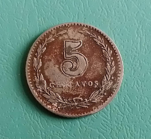 Moneda De 5 Centavos 1899