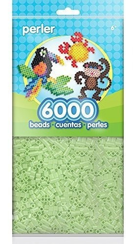 Perler Beads 8011095 6000 Cuentas Brillan En La Oscuridad Gr