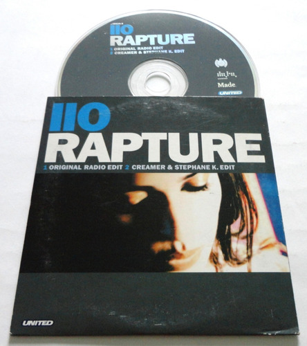 Iio - Rapture (remixes) Cd Maxi Single Ministry Of Sound 90s