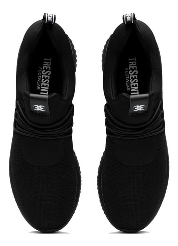 Imagen 5 de 6 de Tenis Negros Para Hombre Marca 360 Modelo Jake