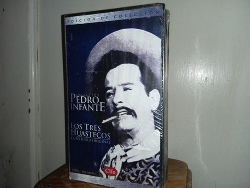 Pelicula Vhs Pedro Infante Los 3 Huastecos Nueva Y Sellada