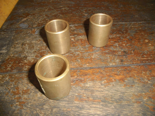 Bocinas De Bronce De 1  X 1-1/2 De Largo. Importadas.