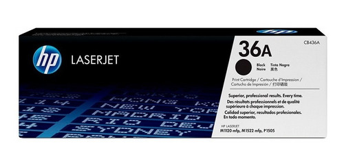 Toner Hp 36a Negro Cb436a Laserjet 1505 Original 