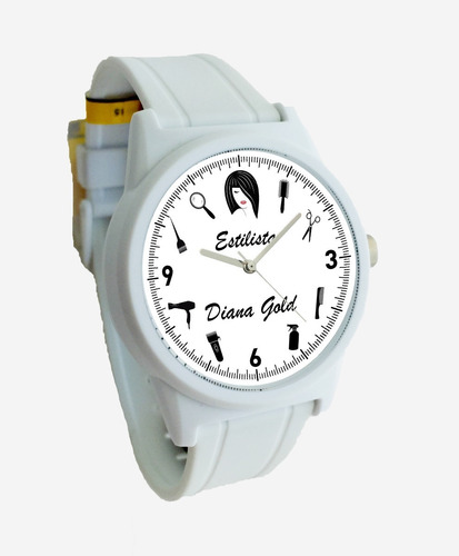 Reloj  Estilista Contra Agua, Personalizado C/nombre + Envío