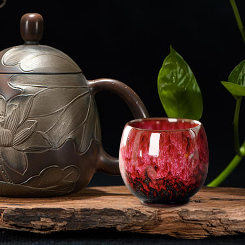 Taza Japonesa De Cambio De Horno, Taza De Café De Kung Fu F