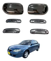 Comprar Kit Tapas Forros Espejos Y Manillas Cromadas Mazda Allegro